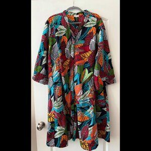 Zuri Ka-Bloom Dress Size 3X - only worn once!